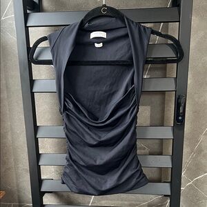 Aritzia Charcoal Sleeveless Top